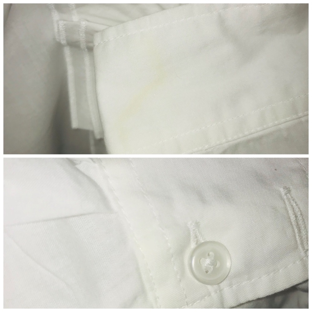 Ann Taylor Loft button down blouse cotton white - Picture 6 of 6